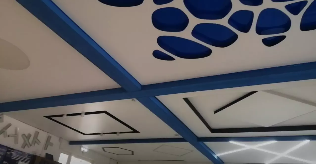Натяжной потолок в офис, фото 2