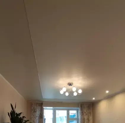 Натяжной потолок в спальню — Иркутск, Лермонтова, 283а, фото 1